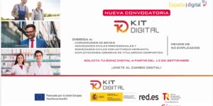 Apertura plazo solicitud nueva Convocatoria de Ayudas Programa Kit Digital para Comunidades de Bienes y Sociedades Civiles